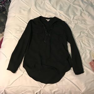 Candie’s Long Sleeve Dress Top
